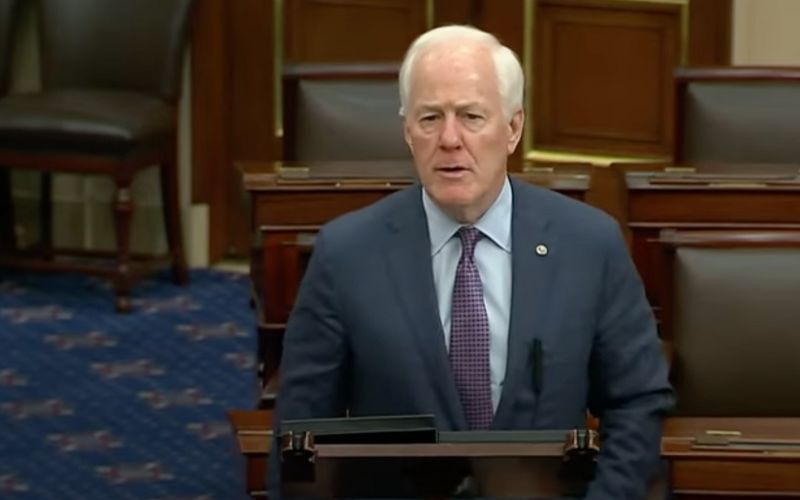 U.S. Sen. John Cornyn (photo/YouTube)