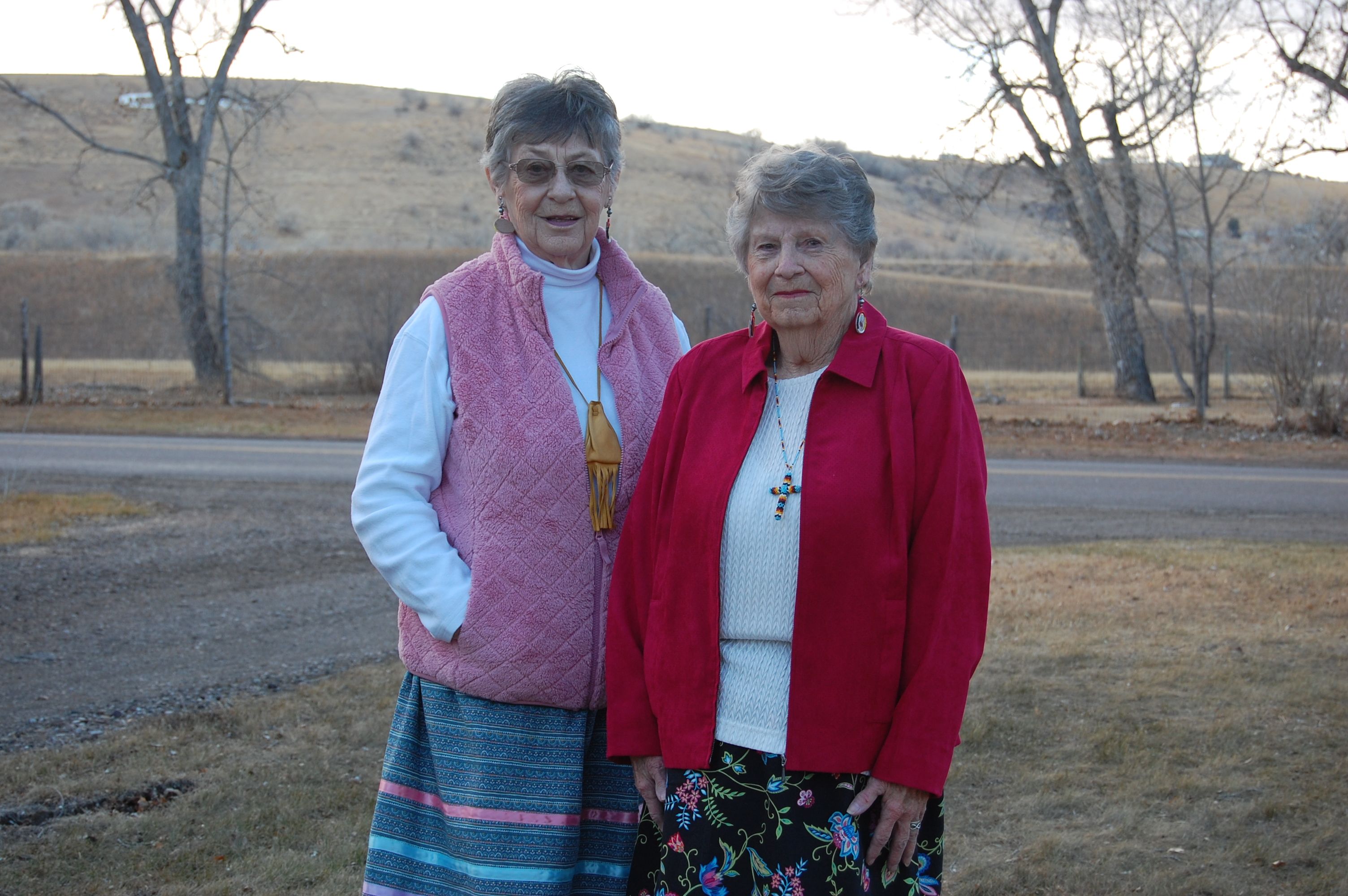 As members of Little Shell Tribe of Chippewa Indians of Montana, Darrel Rummel (left) and best friend Louella Fredrickson have routinely driven hundreds of miles from their homes in Great Falls, Montana, for medical care. Soon they’ll have a closer option because their tribe is opening its own clinic in the city, one of the newest Indian Health Services sites in the U.S. (Photo/Katheryn Houghton/KHN)