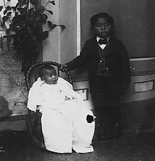 Photographs of Metlakahtla (Tsimshean) Children in Metlakahtla, Alaska. Available at the National Archives at Seattle (Box 276).