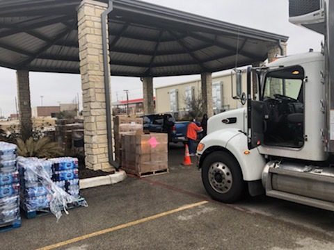 The Cherokee Nation worked with the Cherokee community groups to provide emergency food, water and milk supplies to those affected by water shortages and power outages.