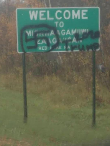 Welcome sign