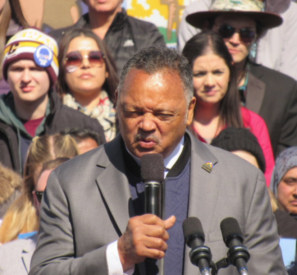 Rev. Jesse Jackson, Sr. Native News Online photograph by Levi Rickert