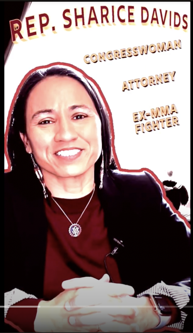 Screenshot from "Aunties with Antibodies" campaign