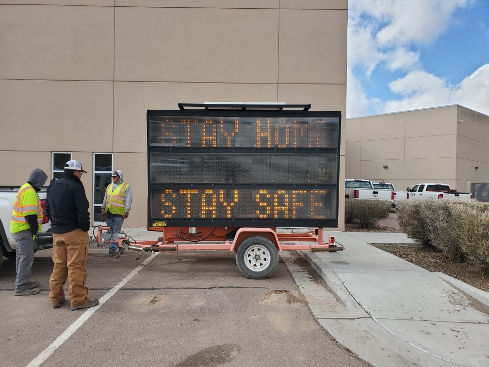 The total number of COVID-19 positive cases for the Navajo Nation is 8,290.