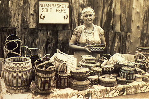 Vintage baskets