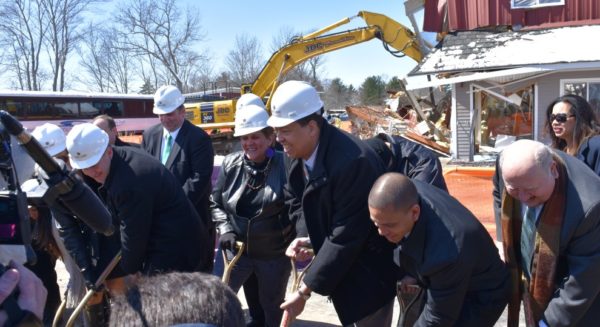 The Mashpee Wampanoags broke ground on the First Light Resort & Casino on September 4, 2018. The land now ordered out to be taken out of trust status. The Mashpee Wampanoags broke ground on the First Light Resort & Casino on September 4, 2018. The land now ordered out to be taken out of trust status.