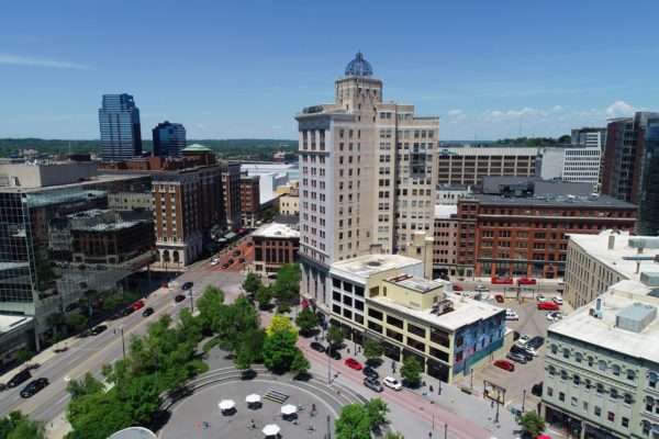McKay Tower in downtown Grand Rapids, Michigan is now co-owned by two West Michigan tribes. McKay Tower in downtown Grand Rapids, Michigan is now co-owned by two West Michigan tribes.