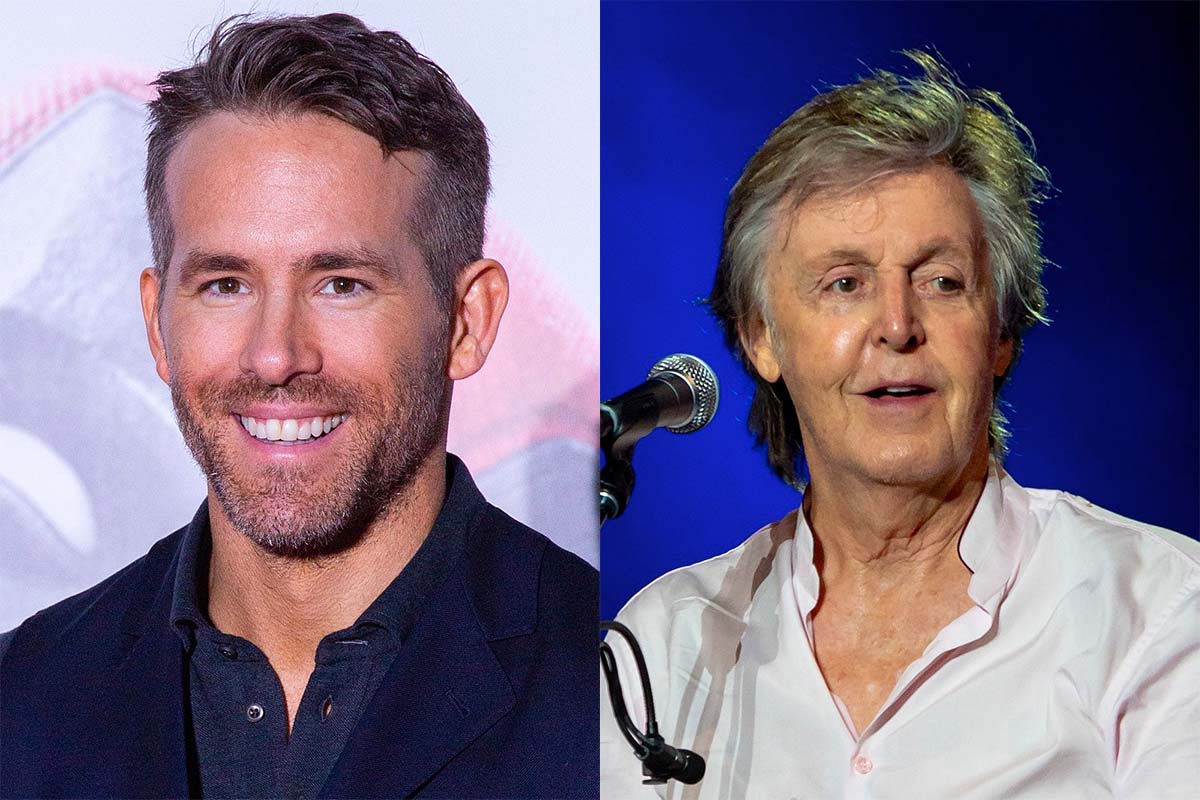 Ryan Reynolds & Paul McCartney